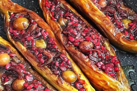 طرز تهیه خورشت ناردون و بادمجان + فیلم