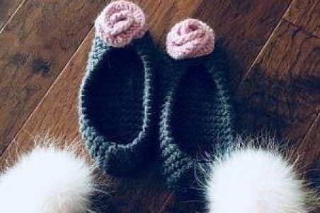 آموزش بافت کفش روفرشی با قلاب