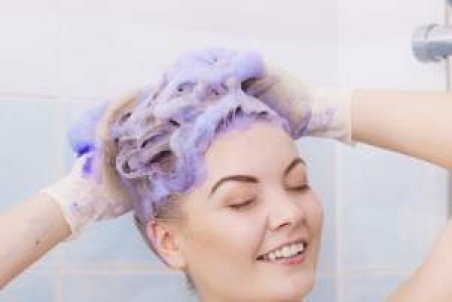 شامپو بنفش برای زیبایی مو بلوند شده ها