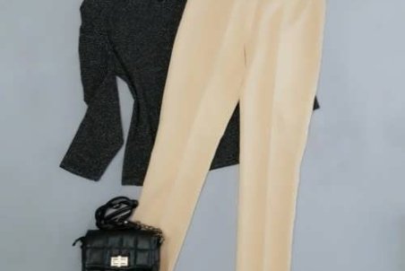 مدل های ست شلوار کرمی