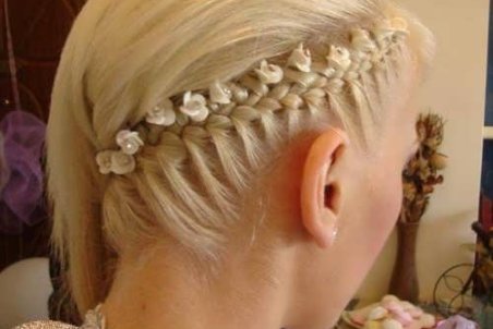 جدیدترین مدل های شینیون موی یک طرفه