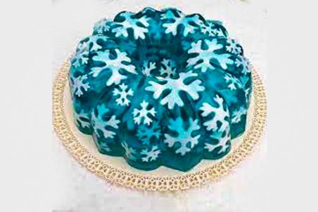 طرز تهیه ژله برفی + فیلم