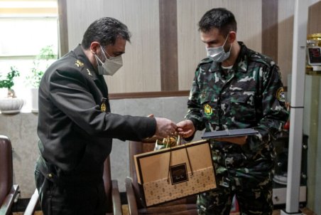 جانشین نیروی پدافند هوایی ارتش با سربازان ارامنه این نیرو دیدار کرد