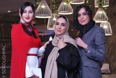 پوشش خاص مریم مومن در یک اکران خصوصی/ عکس