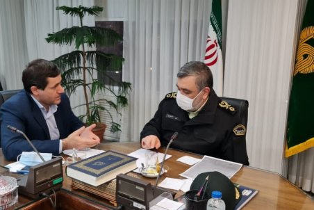 دیدار سردار اشتری با تعدادی از نمایندگان مجلس