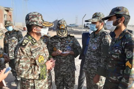 فرمانده نیروی پدافند هوایی ارتش از گروه پدافند هوایی کرمان بازدید کرد