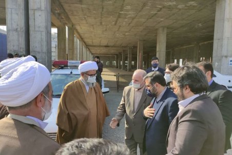 حضور وزیر فرهنگ و ارشاد اسلامی در مسجد جامع پردیسان قم