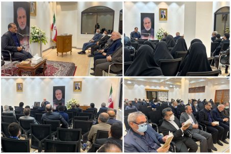 مراسم بزرگداشت شهید ایرلو در عمان برگزار شد