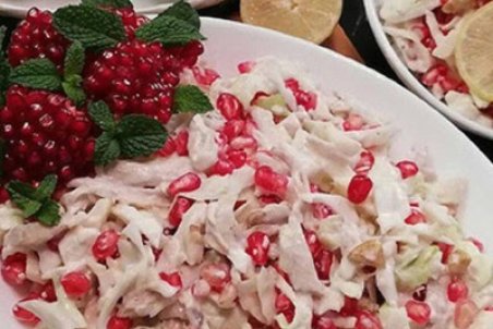 سالاد انار و گردو، سالاد پاییزی مخصوص یلدا