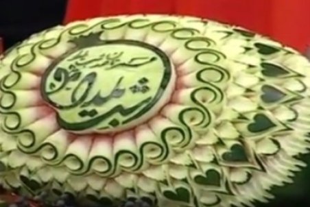 تکنیک میوه آرایی برای شب یلدا + فیلم