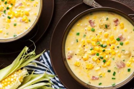 طرز تهیه سوپ ذرت در ۵ دقیقه + فیلم