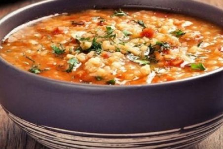 طرز تهیه آش گوجه فرنگی + فیلم