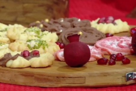 طرز تهیه کوکی انار + فیلم