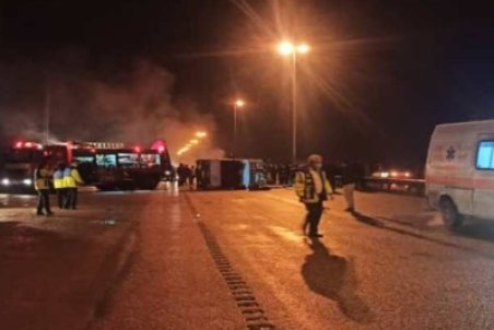 واژگونی مینی‌بوس در گنبدکاووس ۳ کشته و ۲۳ مصدوم برجای گذاشت