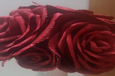 آموزش ساخت گل با کاغذ کشی + فیلم