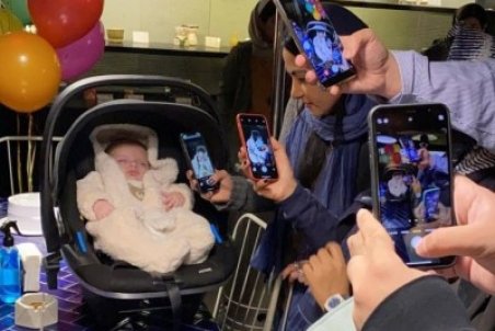 بازیگر سریال ملکه گدایان و فرزند تازه متولد شده اش