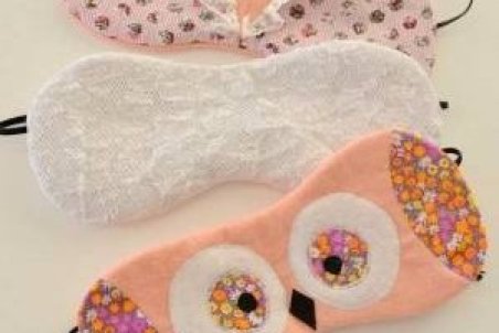 آموزش تصویری دوخت چشم بند