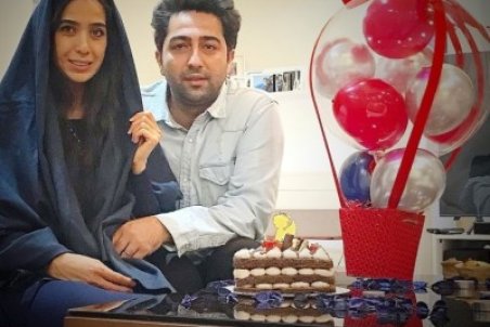 جشن تولد 37 سالگی سارا نجفی همسر علی سخنگو