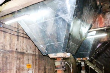 افزایش راندمان غبارگیری فن واحد گندله‌سازی با نوسازی 20 درصدی غبارگیرها