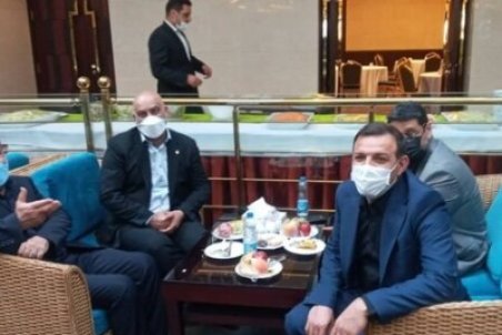 دیدار صدری با عزیزی خادم