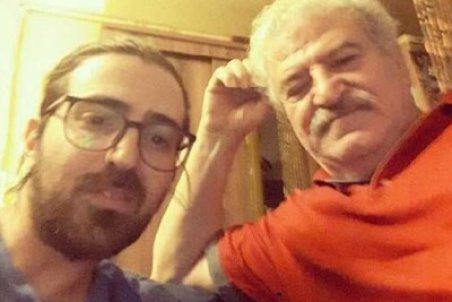 تنها حسرت کاظم هژیرآزاد، پس از درگذشت پسرش