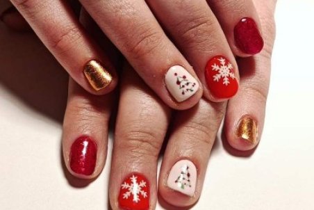 مدل ناخن کریسمس ۲۰۲۲