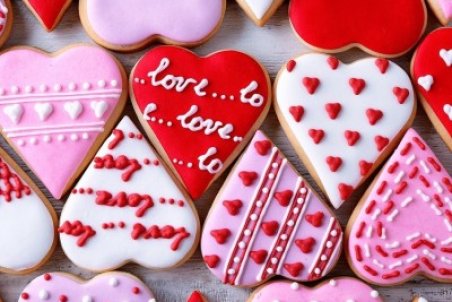 طرز تهیه کوکی ولنتاین قلبی