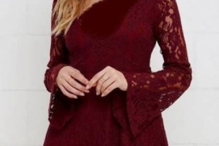 جدیدترین مدل لباس مجلسی زرشکی