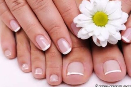 آموزش مانیکور به سبک فرانسه