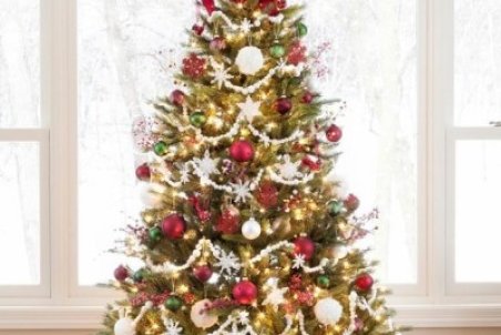 مراحل تزئینات درخت کریسمس