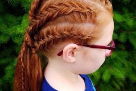 جدیدترین مدل بافت موی بچه گانه