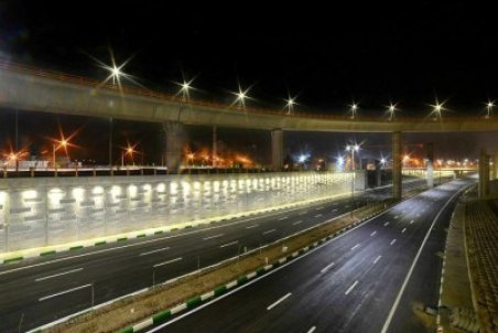 زیرگذر پل اندیشه در حال احداث است