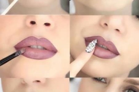 چگونه لب های باریک را به کمک میکاپ برجسته کنیم ؟