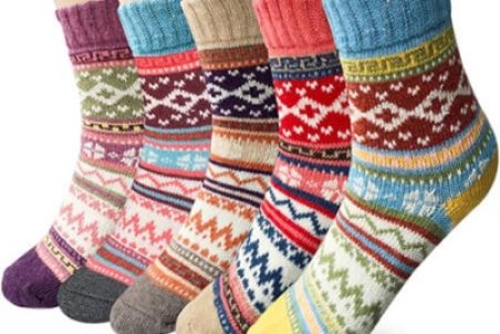 جوراب با طرح کریسمس