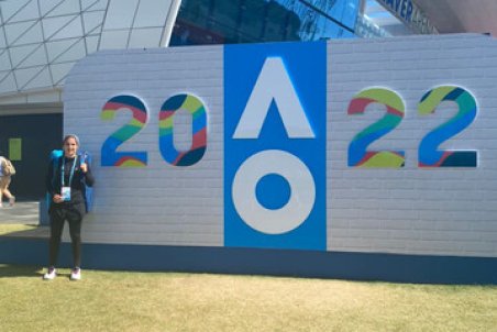 ملاقات ستاره تنیس ایران با الگویش/عکس