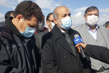 وزیر کشور وارد جیرفت شد