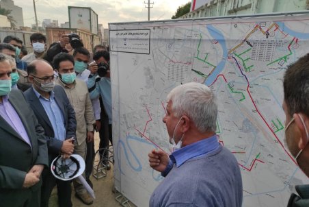 معاون اجرایی رییس جمهور برسرعت بخشی طرح جامع فاضلاب اهواز تاکید کرد