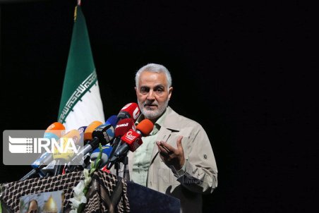 نمایشگاه مجازی نقاشی «شهید سلیمانی» در سفارت ایران در برونئی برگزار شد