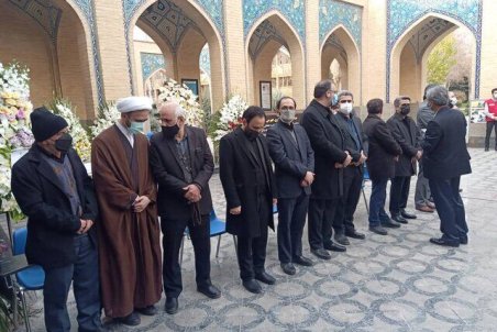 مراسم یادبود فرزند سخنگوی دولت برگزار شد