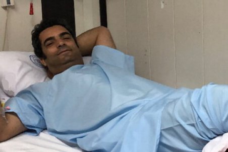 منوچهر هادی، در بیمارستان بستری شد/ عکس