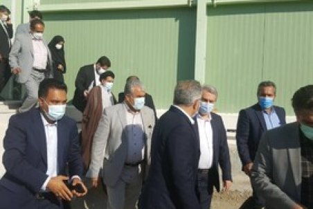 بازدید از پایانه صادراتی محصولات کشاورزی جیرفت 