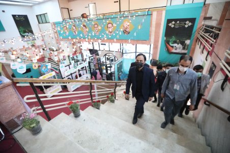 بازدید سخنگوی دولت از سینمای میزبان جشنواره عمار