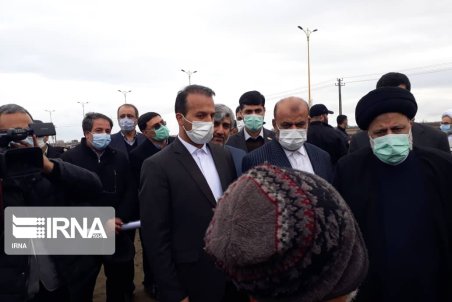 رییس جمهور از پروژه راه آهن رشت -کاسپین بازدید کرد