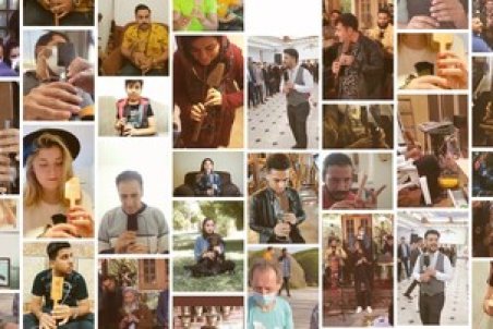 جایزه برای نواختن سازی که تا به حال ندیده‌اید/ عکس