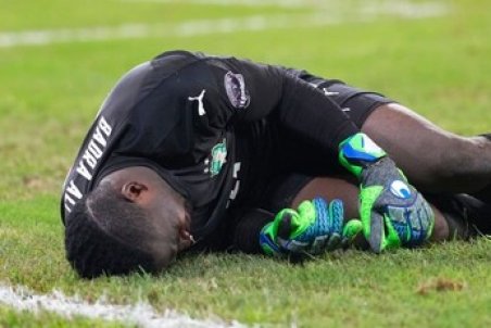 مصدومیت عجیب در جام‌ملت‌های آفریقا/عکس