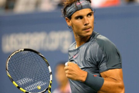 تصویر جالب از رافائل نادال در فینال تنیس استرالیا/عکس