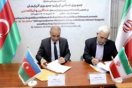 تاکید بر تکمیل سد و نیروگاه‌های خداآفرین و قیزقلعه‌سی/ توافق برای پرداخت سهم طرف آذری از پروژه‌ها