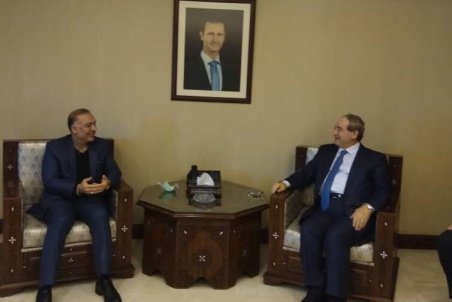 ابراز امیدواری وزیر خارجه سوریه به لغو تحریم‌های ظالمانه ایران