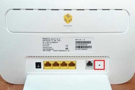 آموزش ریست کردن مودم