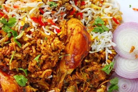 طرز تهیه مرغ بریونی هندی + فیلم